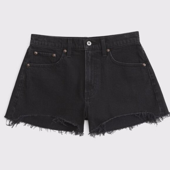 Abercrombie & Fitch Curve Love High Rise Mom Short - Picture 7 of 7